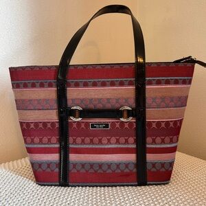 Kate Spade Multicolor Striped Tote